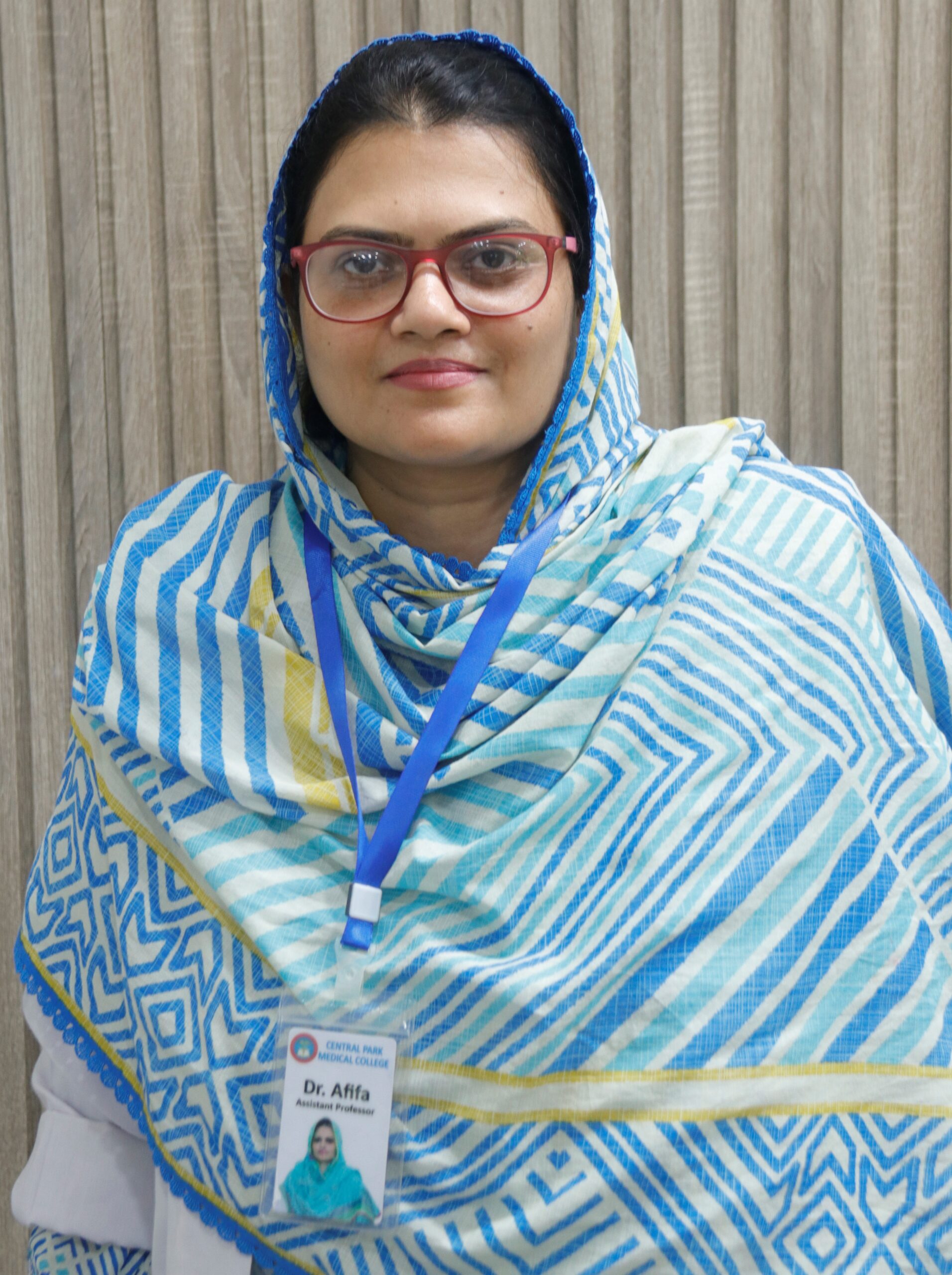 Dr. Affifa Waseem – Central Park Medical College